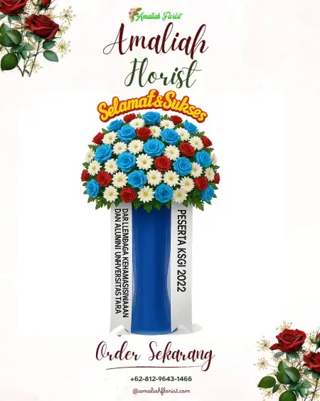 Standing Flowers Kawasan Perkantoran Maja Lebak